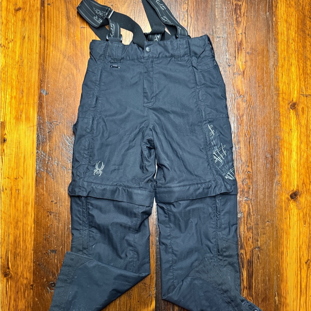 Spyder Youth Black Ski Pants